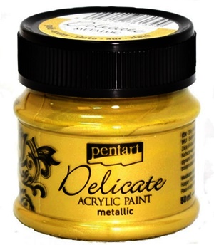 Pentart Delicate Metallic Acrylic Paint, 9 Color Options