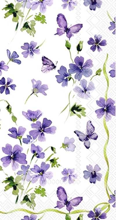 Purple Spring - Buffet napkins