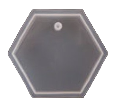 Matrita silicon transparent - Hexagon 8cm