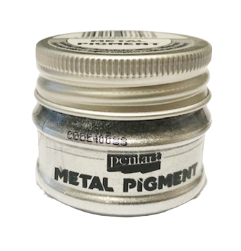 Metal pigment pudra 8g - Argintiu sclipitor