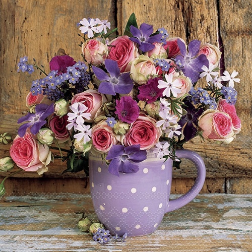 Mug with Flowers