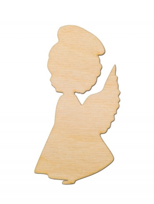 Figurina din lemn - Angel Girl