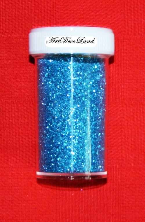 Glitter pudra 20g - turquoise