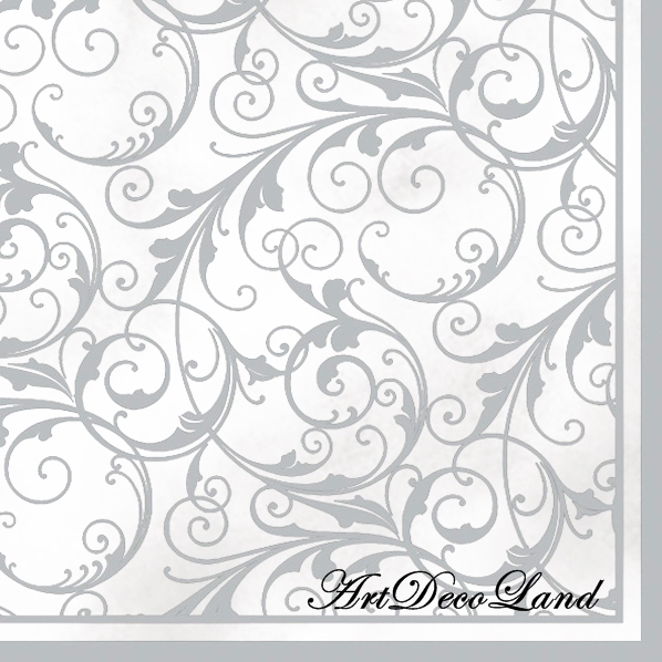White & Silver