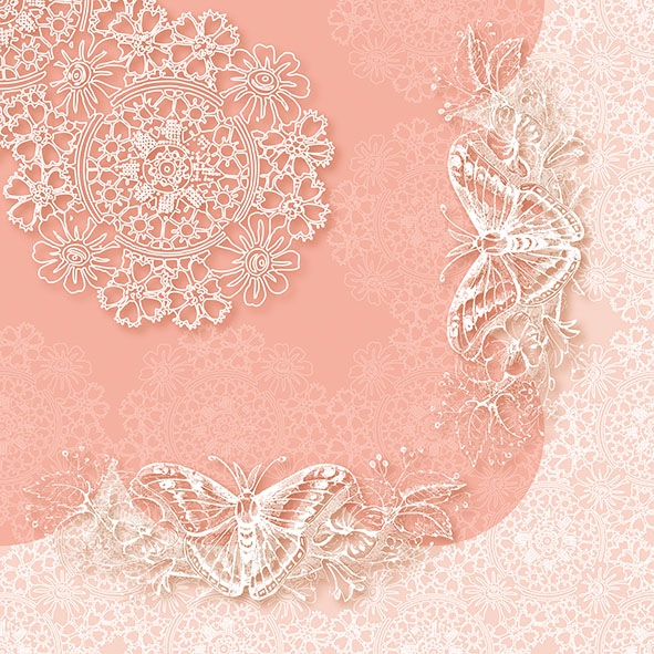 Butterfly Lace Rose