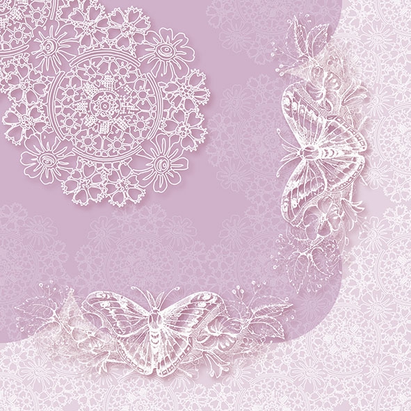 Butterfly Lace Lilac