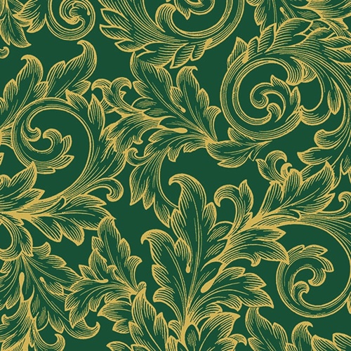 Baroque Gold/Green