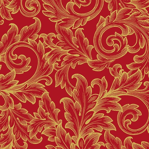 Baroque Gold/Red