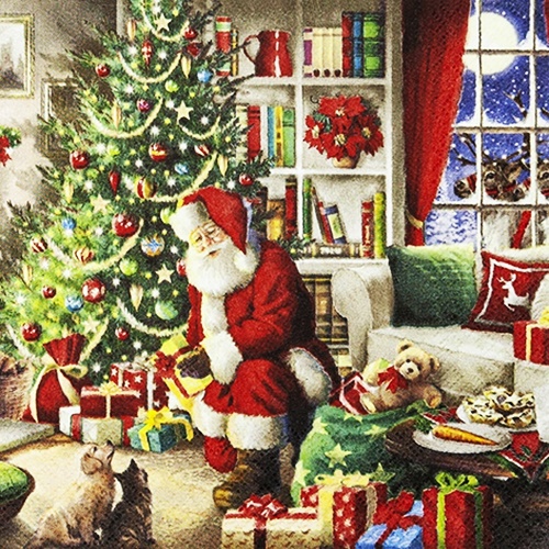 Santa Brings Gifts