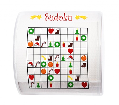 Hartie igienica - Topi Xmas Sudoku