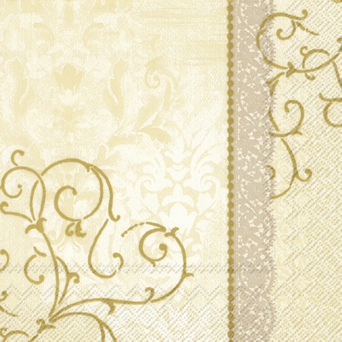 Anastasia cream/gold