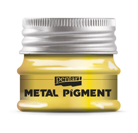 Metal pigment pudra 20g - Auriu
