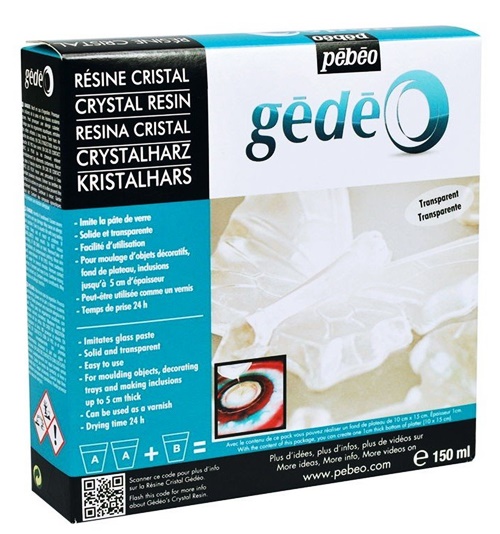 KIT Rasina Epoxidica Crystal Gedeo - 150ml