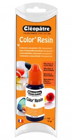 Color'Resin - Colorant concentrat pentru rasina 15g - Portocaliu