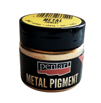 Metal pigment pudra 8g - Auriu