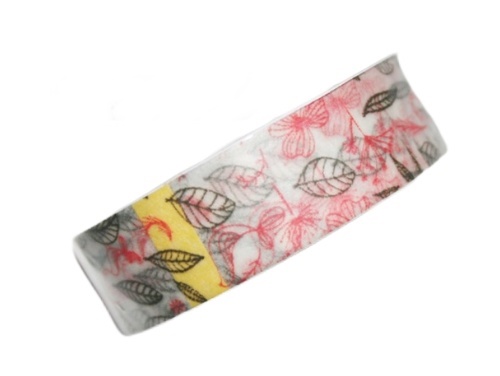 Washi Tape 15m - Leaves and Birds