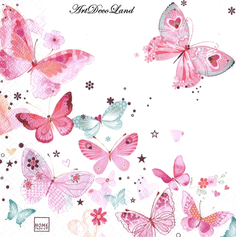 Lovely Butterflies - 33cm