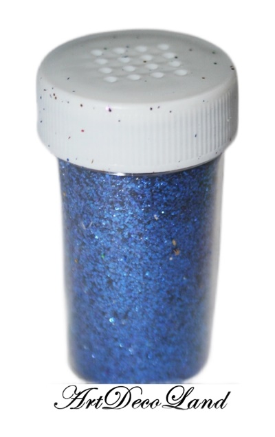 Glitter pudra 20g - albastru