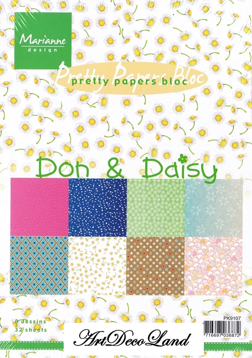 Set 32 hartii imprimate - Don & Daisy