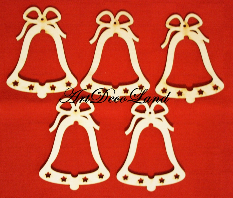 Set 5 figurine lemn - CLOPOTEL