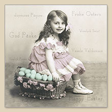 Girl with Egg Basket