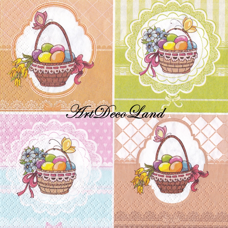 Four Easter Baskets