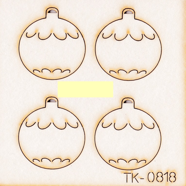Ornament A24 - Set 4 Globuri