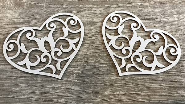 Ornament DR - Set 2 Inimi