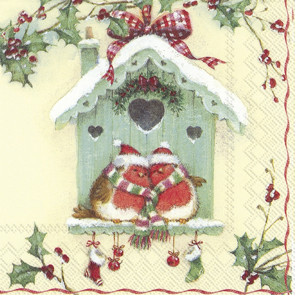 Happy Christmas Birdhouse