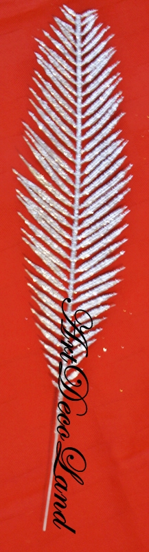 Feriga decorativa - Argintie