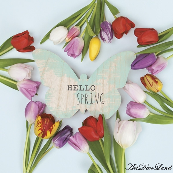 Hello Spring Tulips