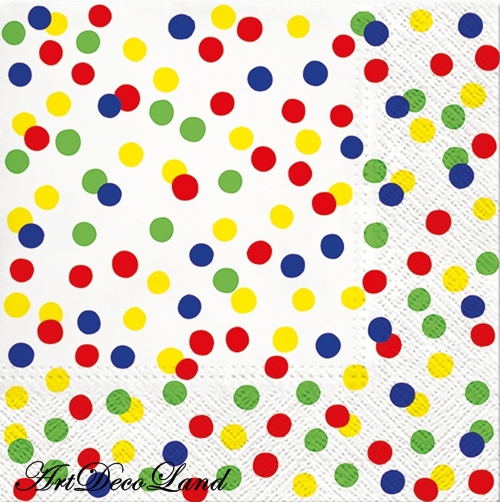 Dots Confetti Colorful