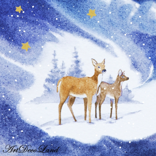 Blue Deers - SET 4 buc