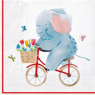 Elephant on Bike