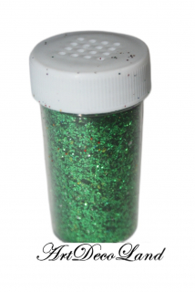 Glitter pudra 15g - verde