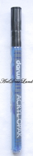 Marker Acrilic - DARK BLUE - varf subtire