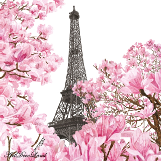 April in Paris - 25cm